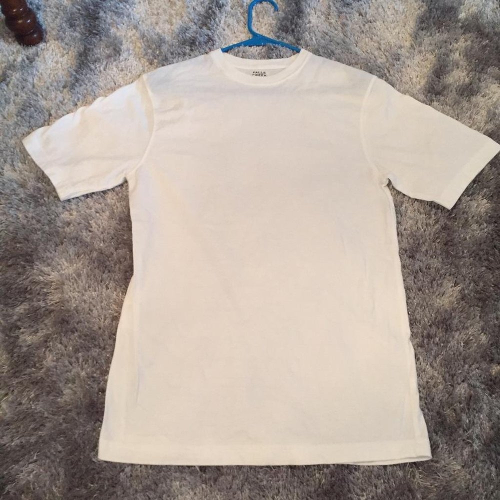 Falls Creek White T-shirt High Quality Cotton